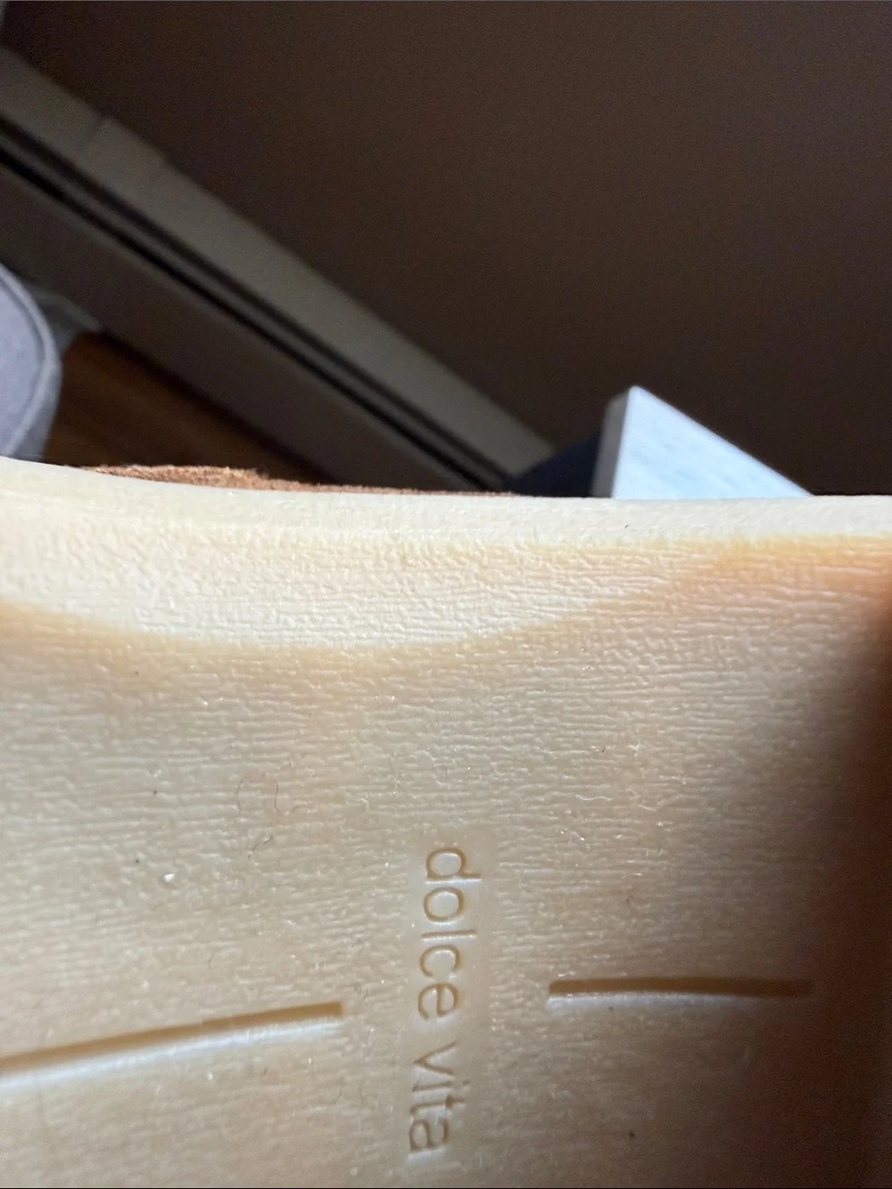 Dolce Vita Tan Suede Platform Chelsea Booties